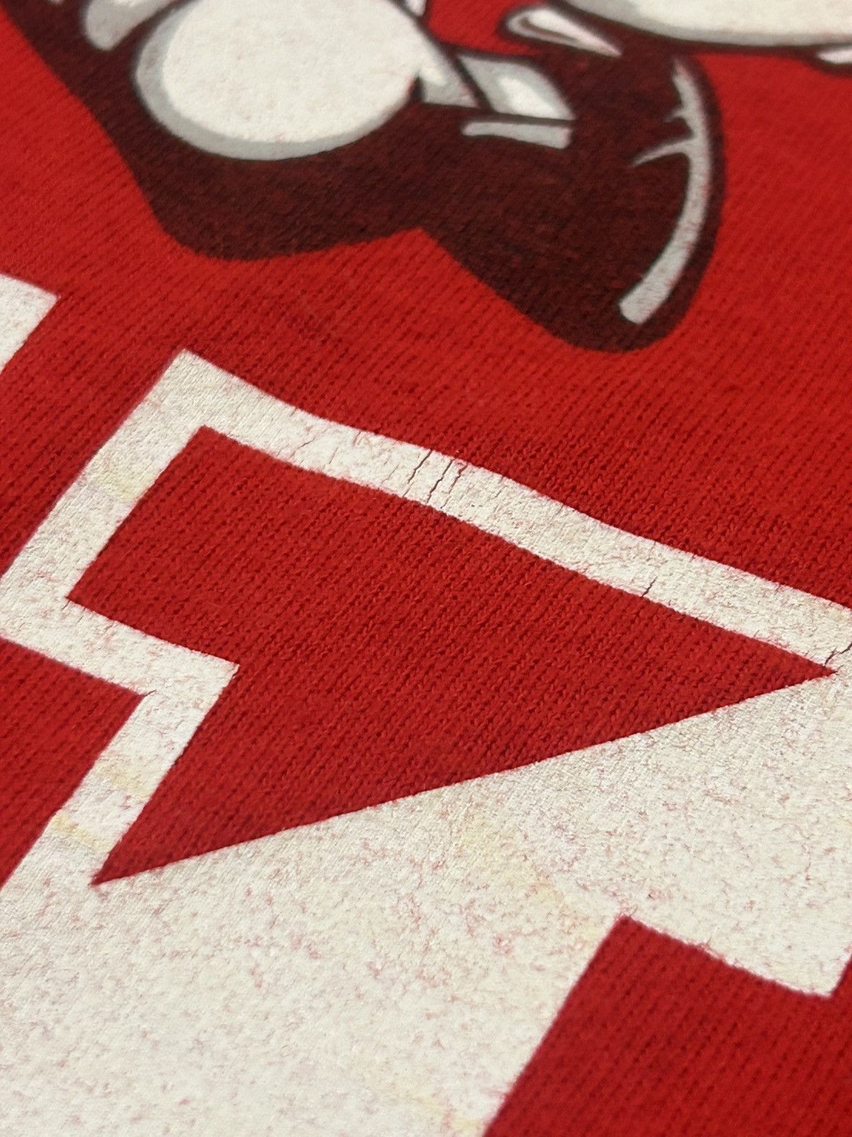 Delta Vintage 90s “Boston Terriers / BU 1839 Long-Sleeve Red Tee Size US S / EU 44-46 / 1 - 7 Thumbnail