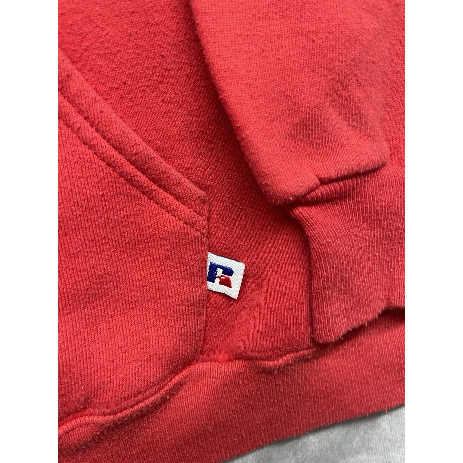 Russell Athletic VTG 90s Russell Athletic Red AX \Delta Alpha Chi Delta Soror Size US L / EU 52-54 / 3 - 3 Thumbnail