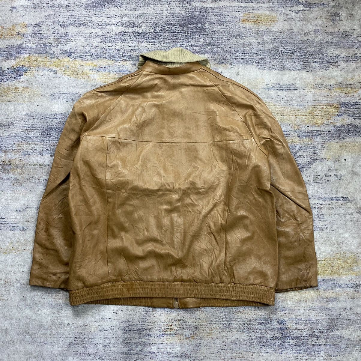Vintage × Zilli vintage zilli leather jacket Size US L / EU 52-54 / 3 - 3 Thumbnail