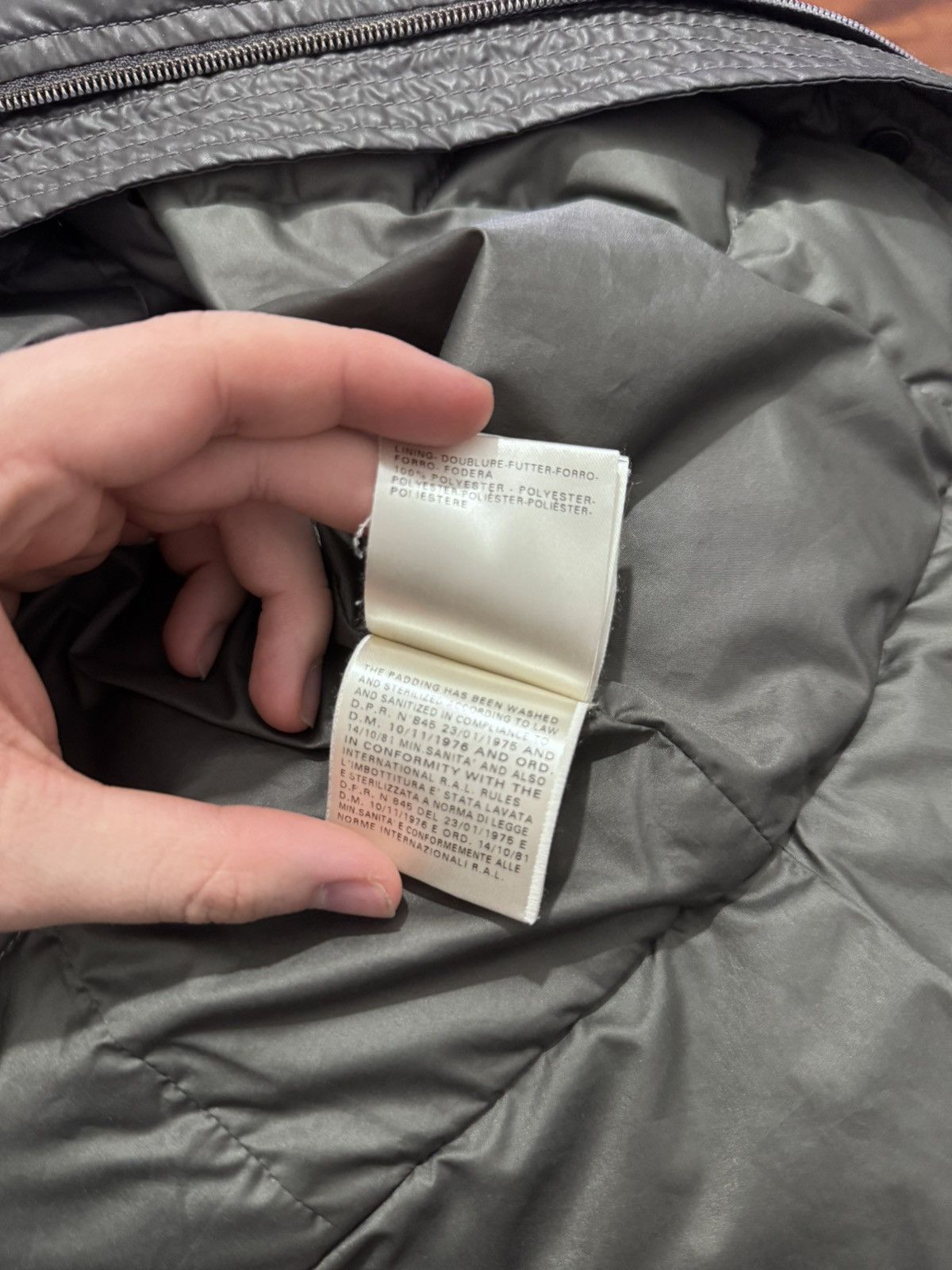 Belstaff Rare Belstaff Down Puffer Jacket Silver Label 42 Gray Hyoe Size M / US 6-8 / IT 42-44 - 18 Thumbnail