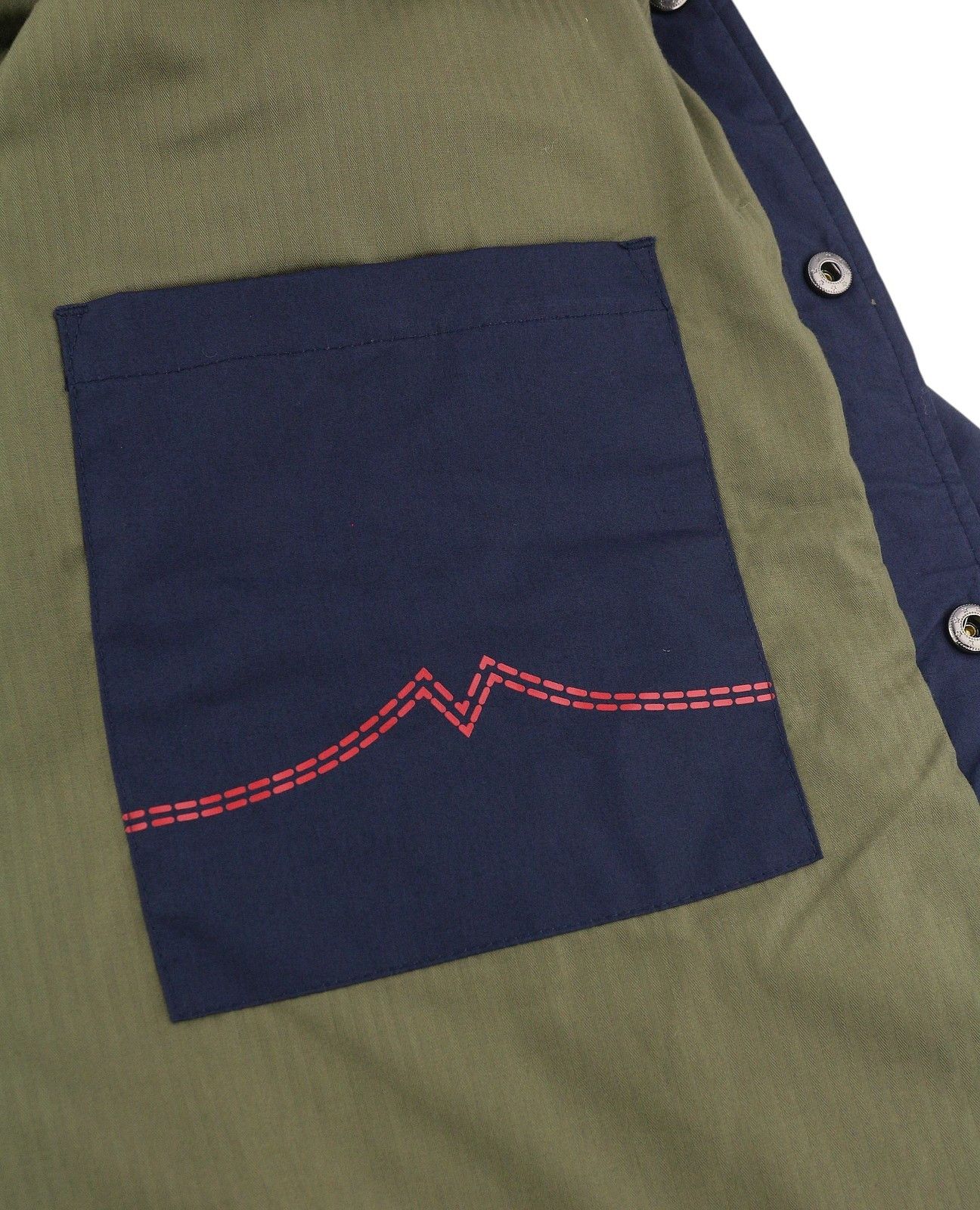 Mustang DANIEL QUILTED SJ 2XL Dark Blue Snap Neck 88013 Size US XXL / EU 58 / 5 - 9 Thumbnail