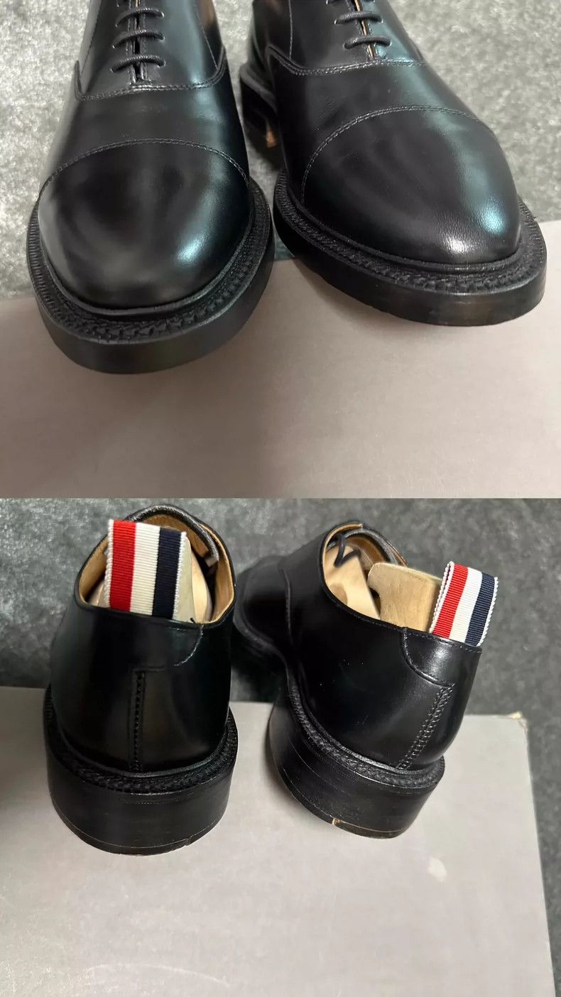 Thom Browne Thom Browne Watch the leather Oxford shoes Size US 9 / EU 42 - 7 Thumbnail