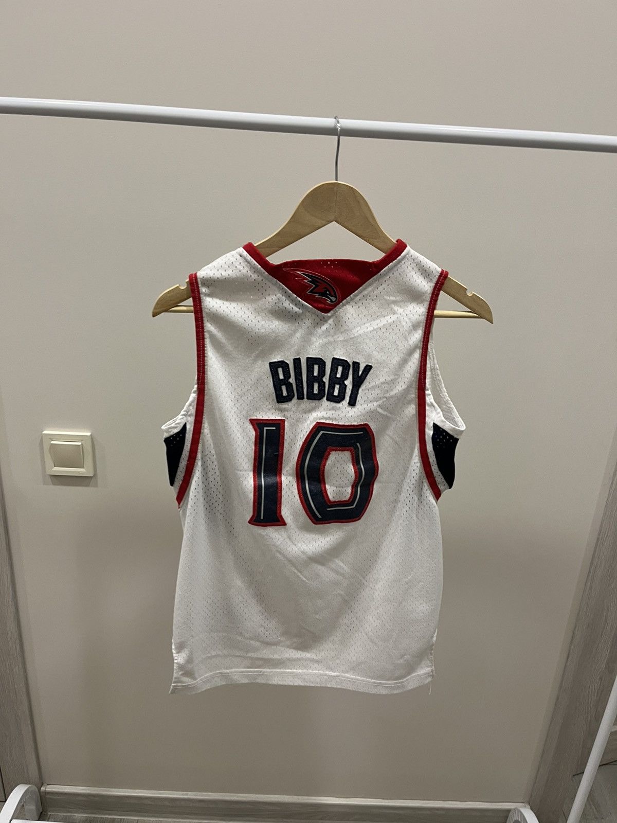 Adidas Vintage | Mike Bibby | Atlanta Hawks Adidas NBA Jersey Size US S / EU 44-46 / 1 - 2 Thumbnail