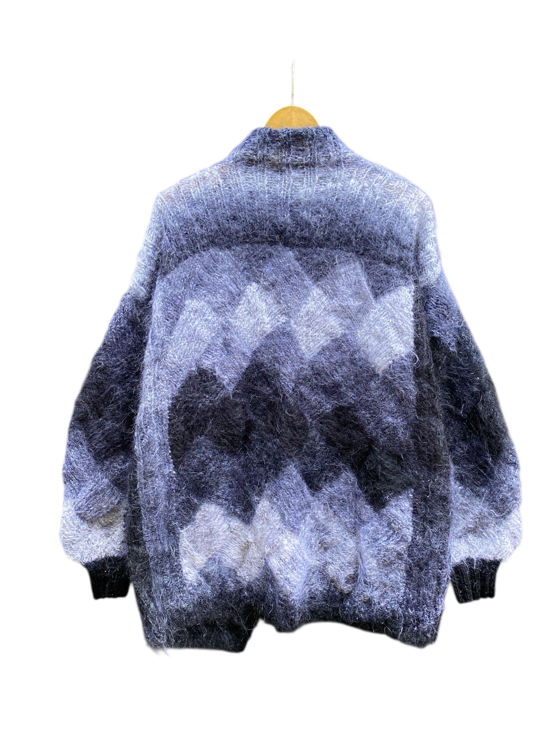 Issey Miyake Vintage Mohair Cardigan Needless Marni Style Size US L / EU 52-54 / 3 - 2 Thumbnail