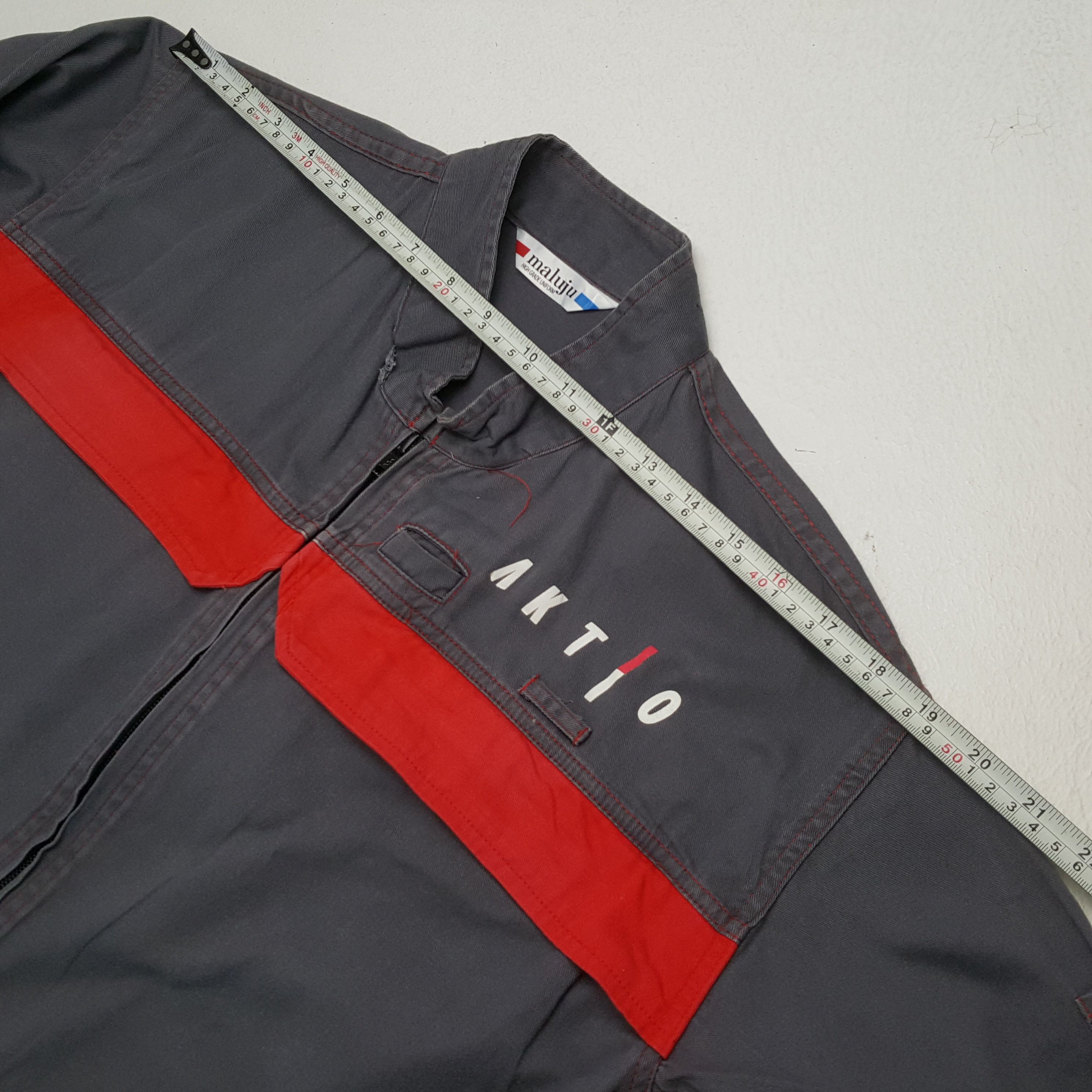Vintage AKTIO Workwear Style Coverall Jacket Size US M / EU 48-50 / 2 - 9 Thumbnail