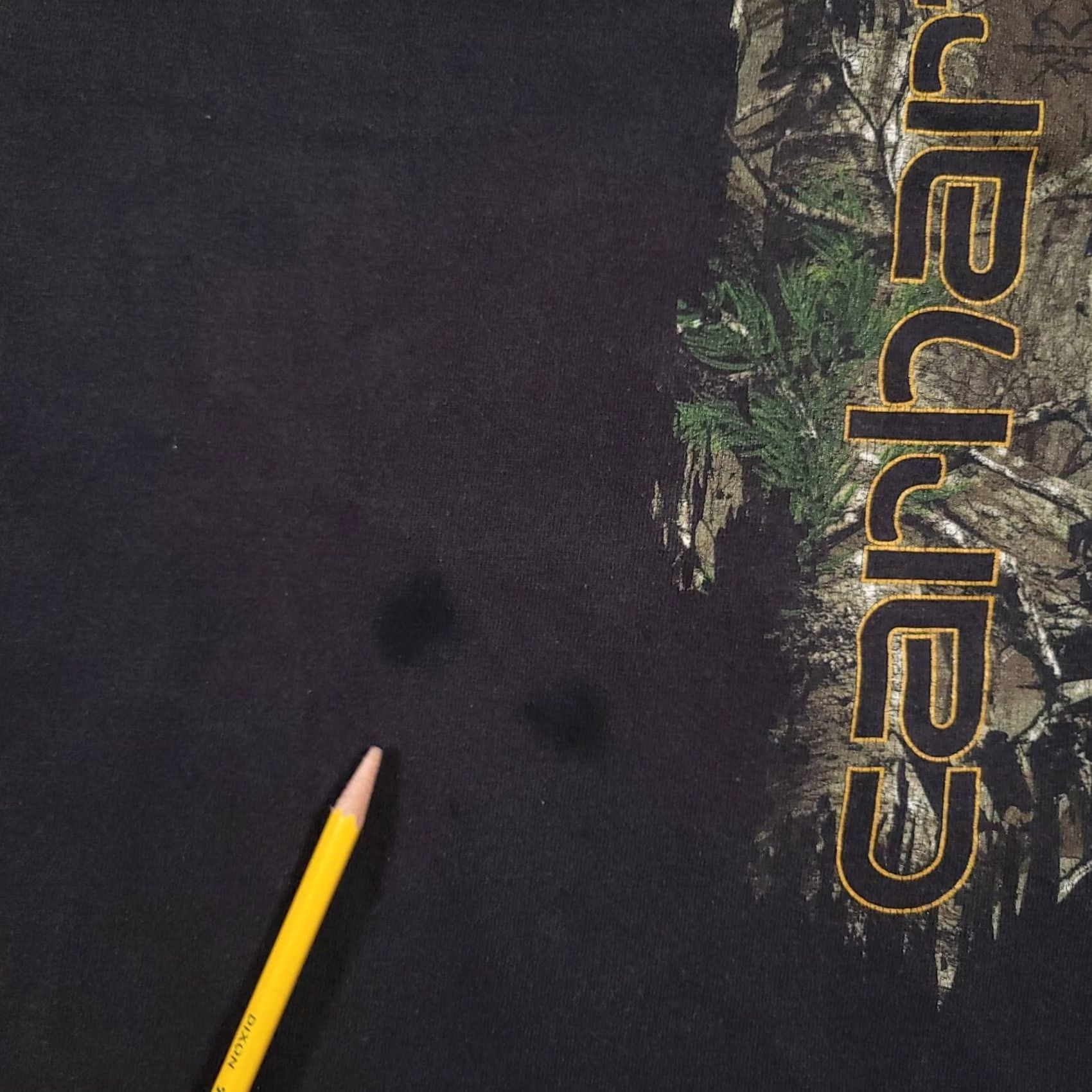 Carhartt VINTAGE Carhartt T-Shirt Mens Medium Black Spill Out Logo Rugged Outdoor Grunge Tee Size US M / EU 48-50 / 2 - 5 Thumbnail
