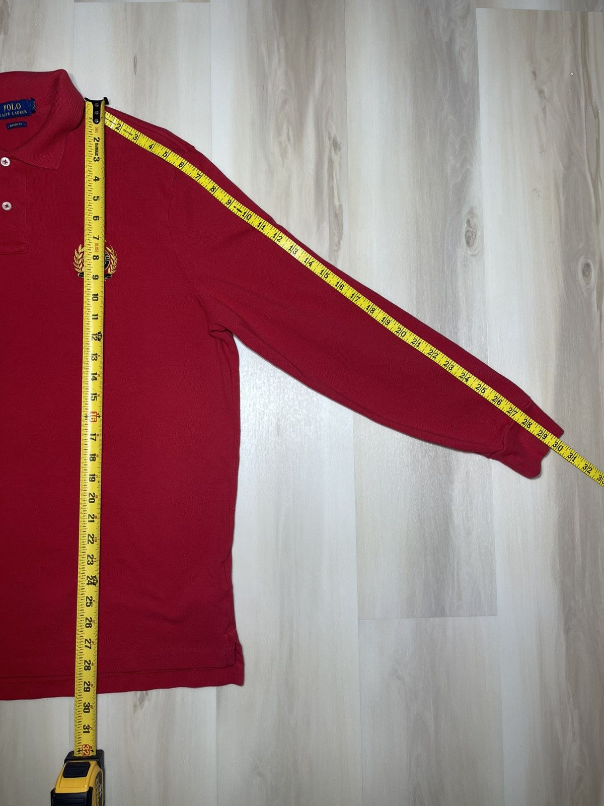 Polo Ralph Lauren Polo Ralph Lauren Shirt Sz L Crest Cookie Patch Classic Fit Size US L / EU 52-54 / 3 - 7 Thumbnail