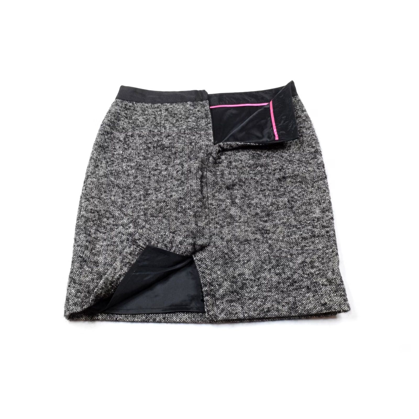 Boden Boden Skirt Womens 10P Black Gray Wool Alpaca A-Line Short Lined Vintage: No Size 32" / US 10 / IT 46 - 6 Thumbnail