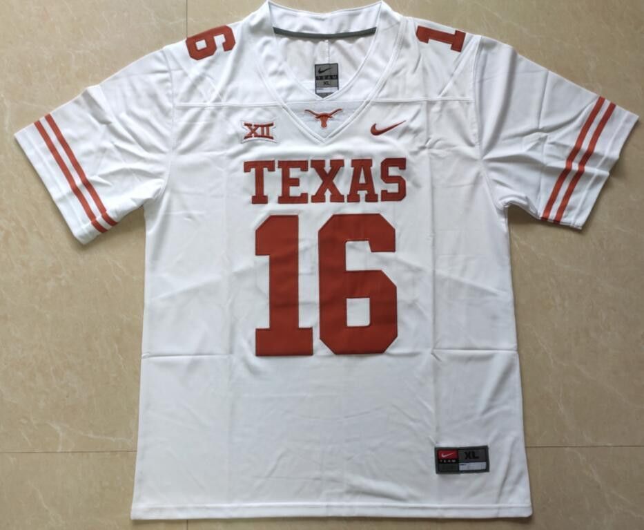 Other Texas Longhorns #16 Arch Manning Jersey White Size US XXL / EU 58 / 5 - 3 Thumbnail