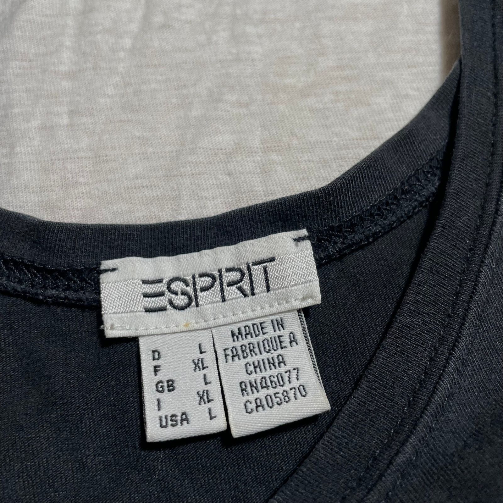 ESPIRIT Vtg Esprit Sport Tank Top - Size L Size L / US 10 / IT 46 - 6 Thumbnail