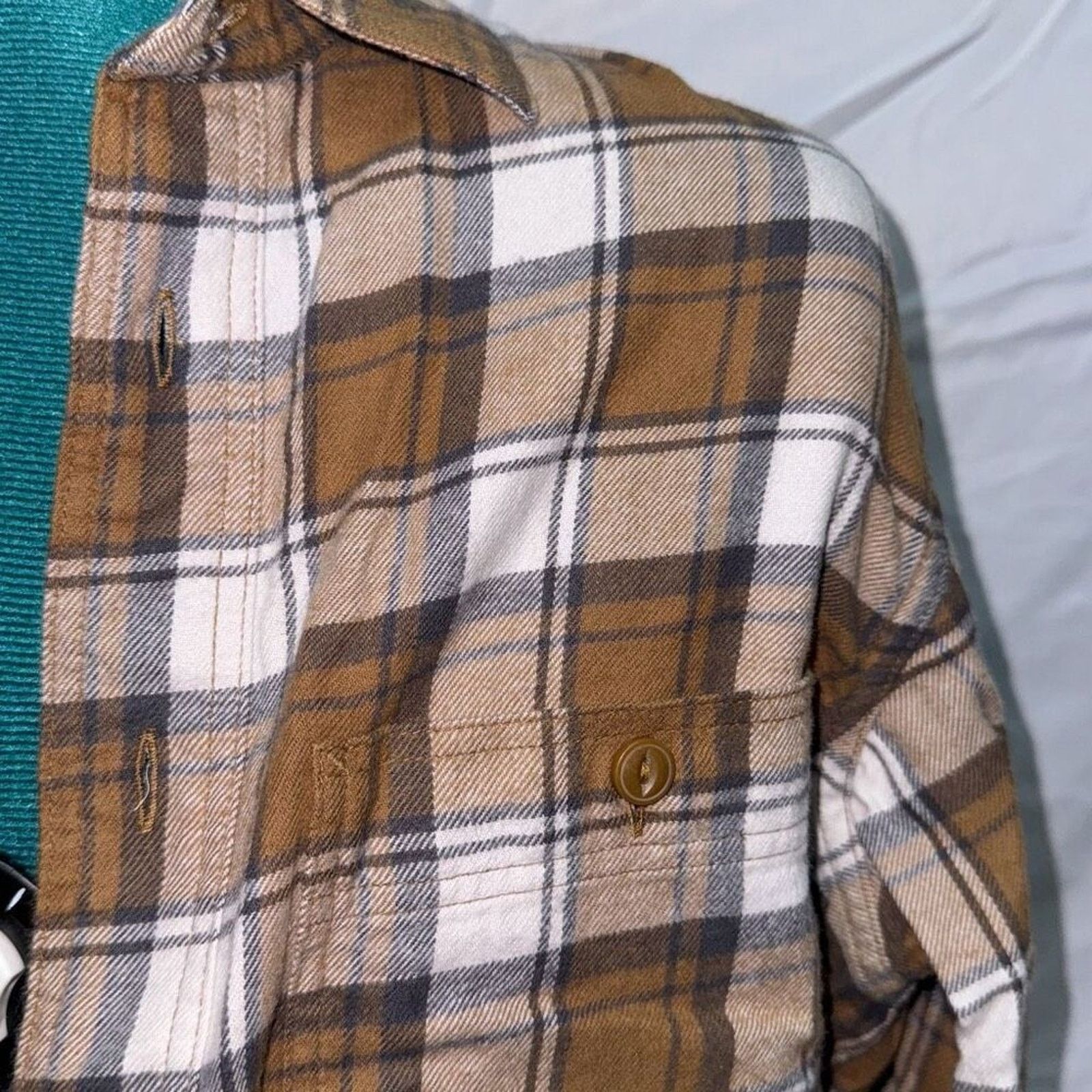 Uniqlo Uniqlo Multicolor Plaid Button-Up Shirt | Sz XXS Size XXS / US 00 / IT 34 - 3 Thumbnail