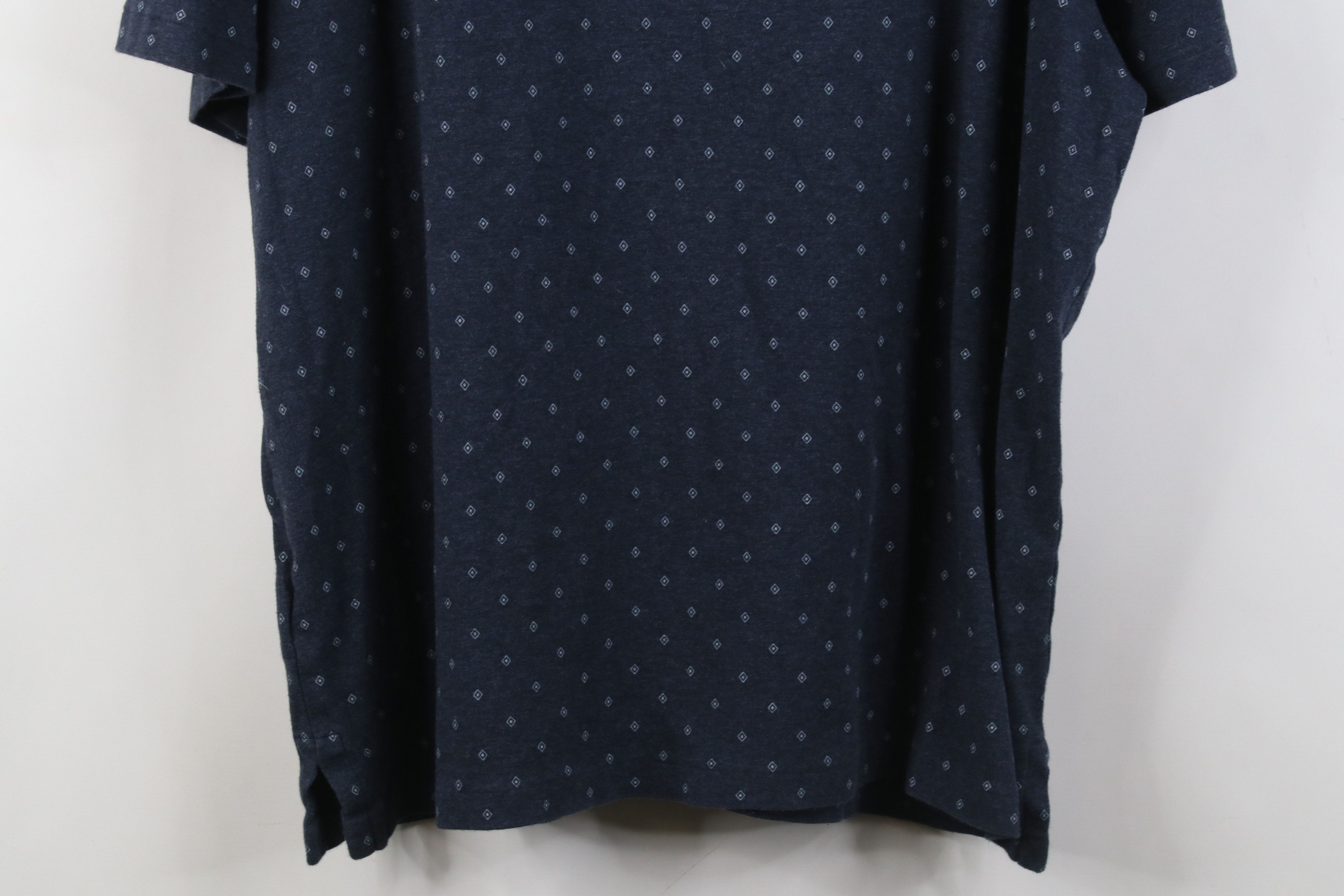 Polo Ralph Lauren Vintage Y2K Ralph Lauren Diamond Knit Golf Polo Shirt Blue Size US XL / EU 56 / 4 - 12 Thumbnail