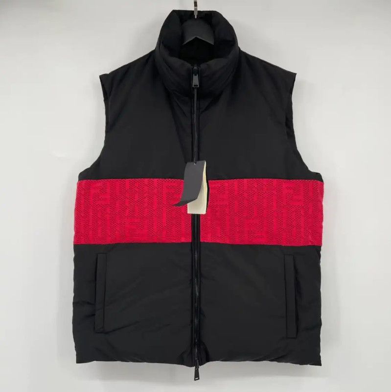 Fendi Fendi Colorblock Mens Short Down Vest 0089 Size US S / EU 44-46 / 1 - 1 Thumbnail