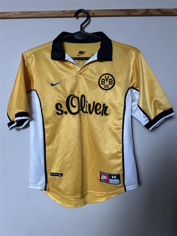 Nike Vintage BORUSSIA DORTMUND 1998 - 1999 Nike - 140/152 UNIQUE Size US XXS / EU 40 - 1 Thumbnail
