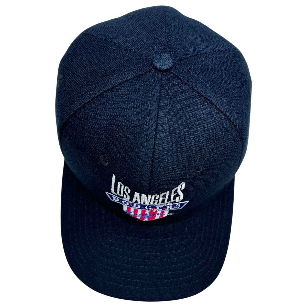 MLB MLB Los Angeles Dodgers Plain Logo Black Signature Snapback Size ONE SIZE - 7 Thumbnail