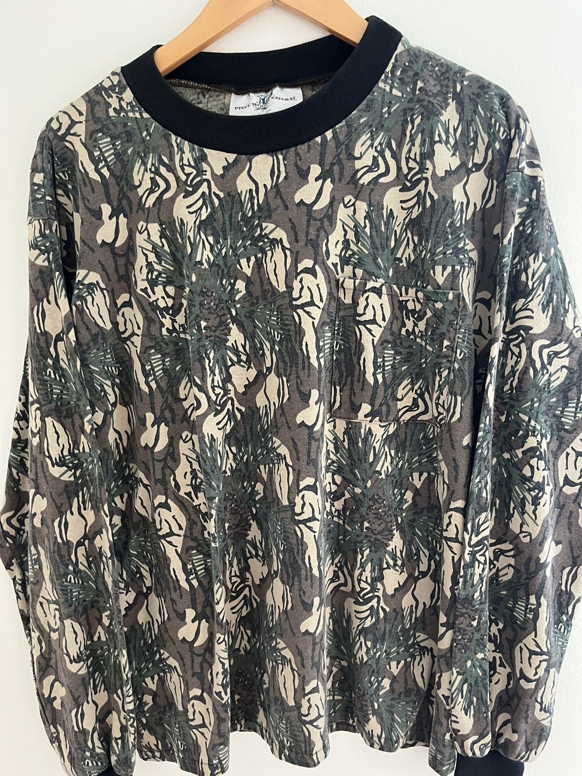 Realtree × Vintage Vintage 90’s Piney Woods Natural Camo Long Sleeve T-Shirt Size US L / EU 52-54 / 3 - 3 Thumbnail