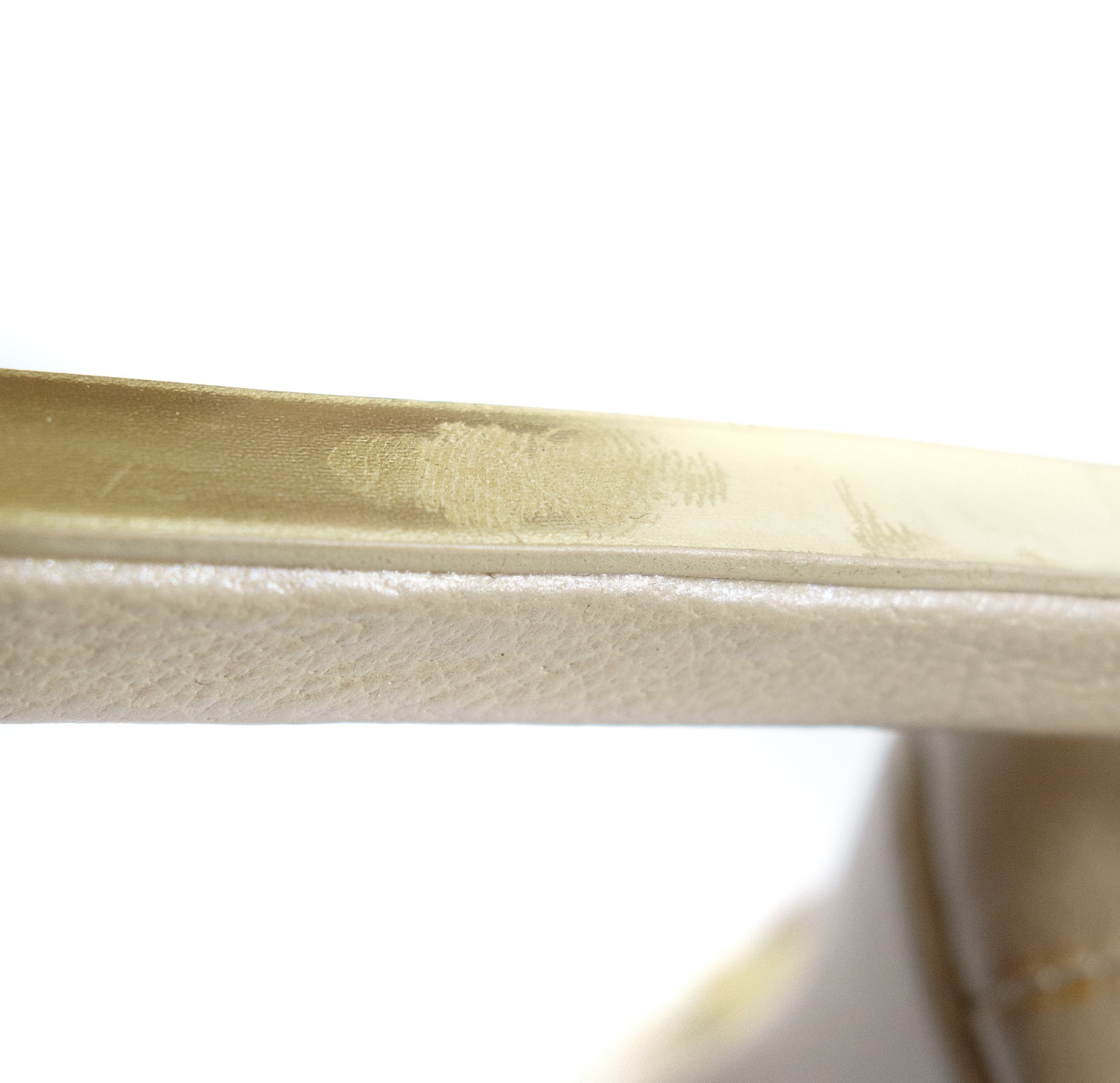 Yves Saint Laurent Rive Gauche Tribute Peep Toe Ankle Strap Platforms Shoes Size US 7 / IT 37 - 9 Thumbnail