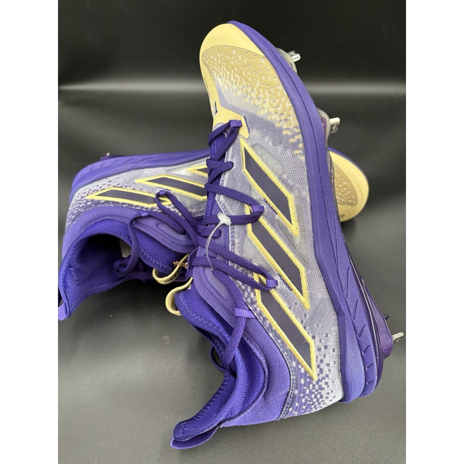 Adidas AdiZero Aftbu W Huskies Mens Metal Bsbl Cleats Sz12.5