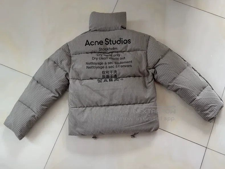 Acne Studios Acne Studios Women's Down Jacket with large logo print Size 4XL / US 24-26 - 1 Thumbnail