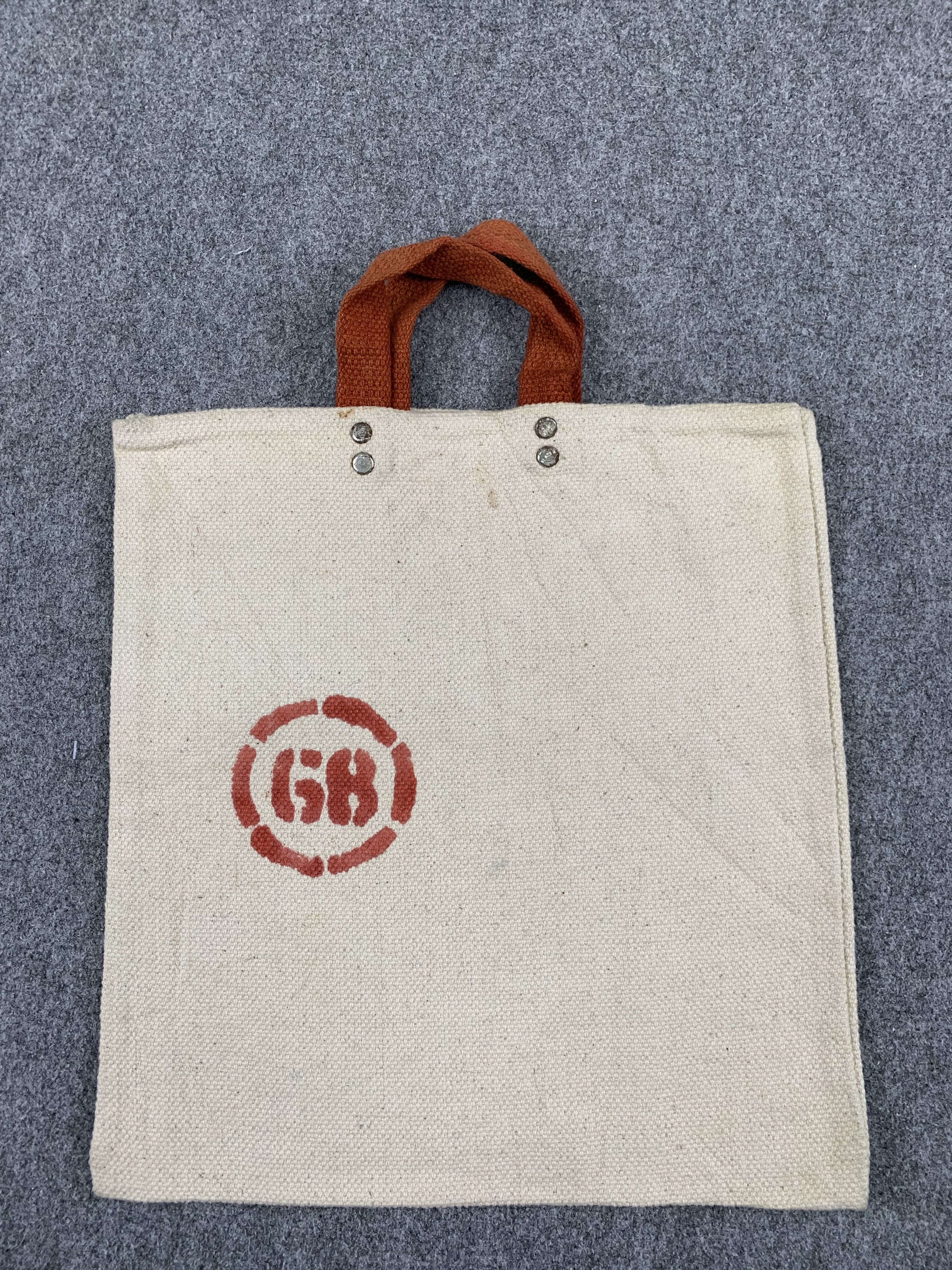 Japanese Brand Vintage Japanese Brand Sixty Eight Tote Bag BG0051 Size ONE SIZE - 1 Thumbnail