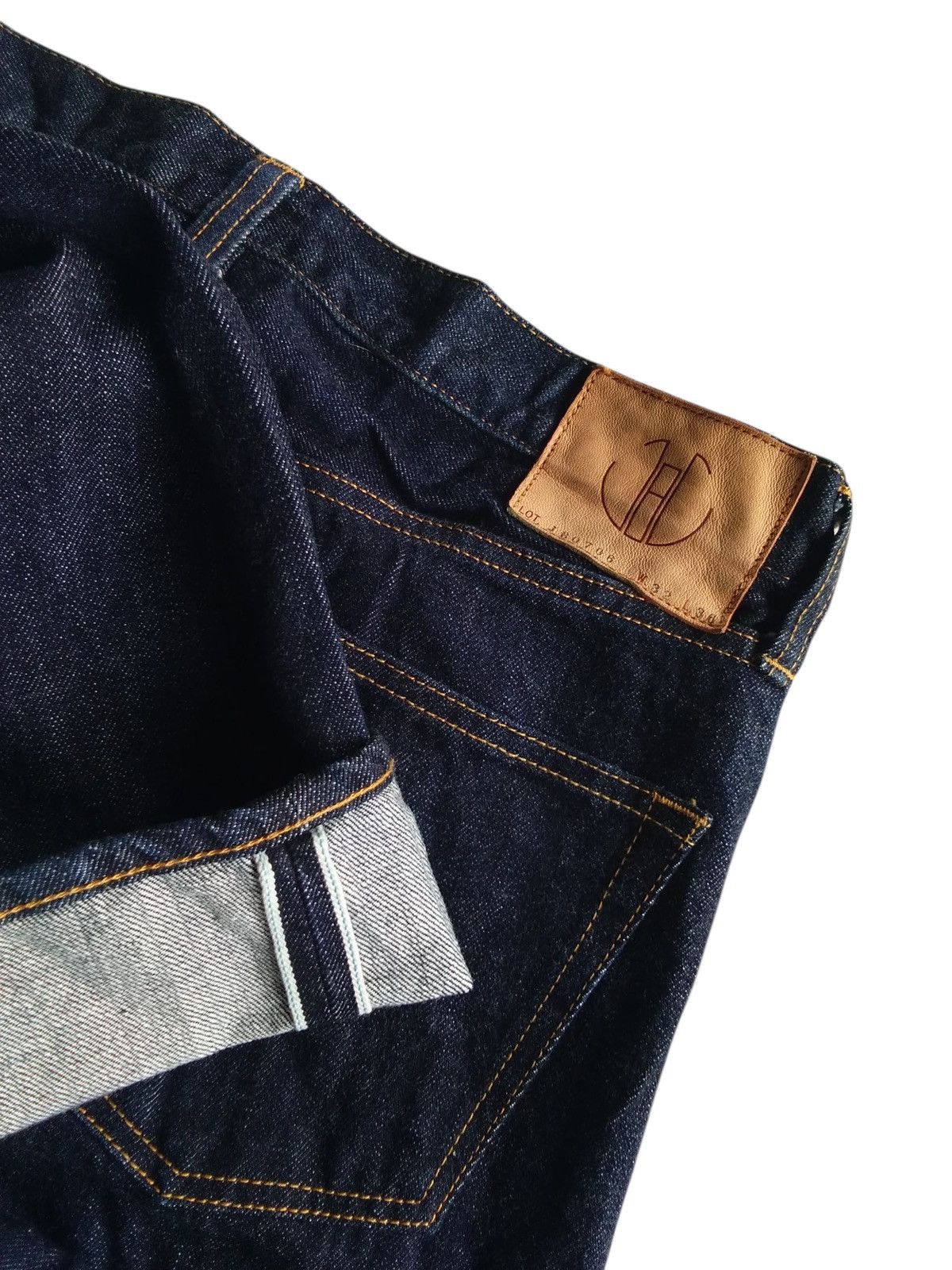 JAPAN BLUE JEANS INDIGO SELVEDGE BUTTON FLY JAPANESE DENIM