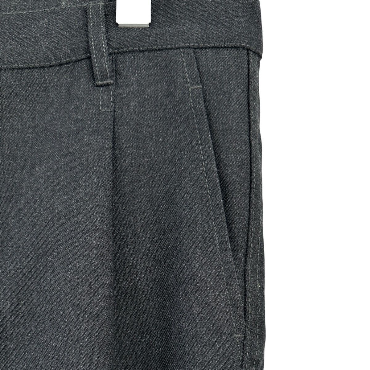 Comme des Garcons CDG Boy Gray Wool Blend Pants Size US 32 / EU 48 - 4 Thumbnail