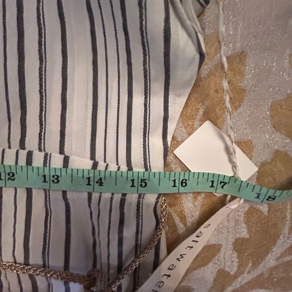 Saltwater Luxe Women's Saltwater Luxe Dress, Size S, White & Black Striped Size S / US 4 / IT 40 - 16 Thumbnail