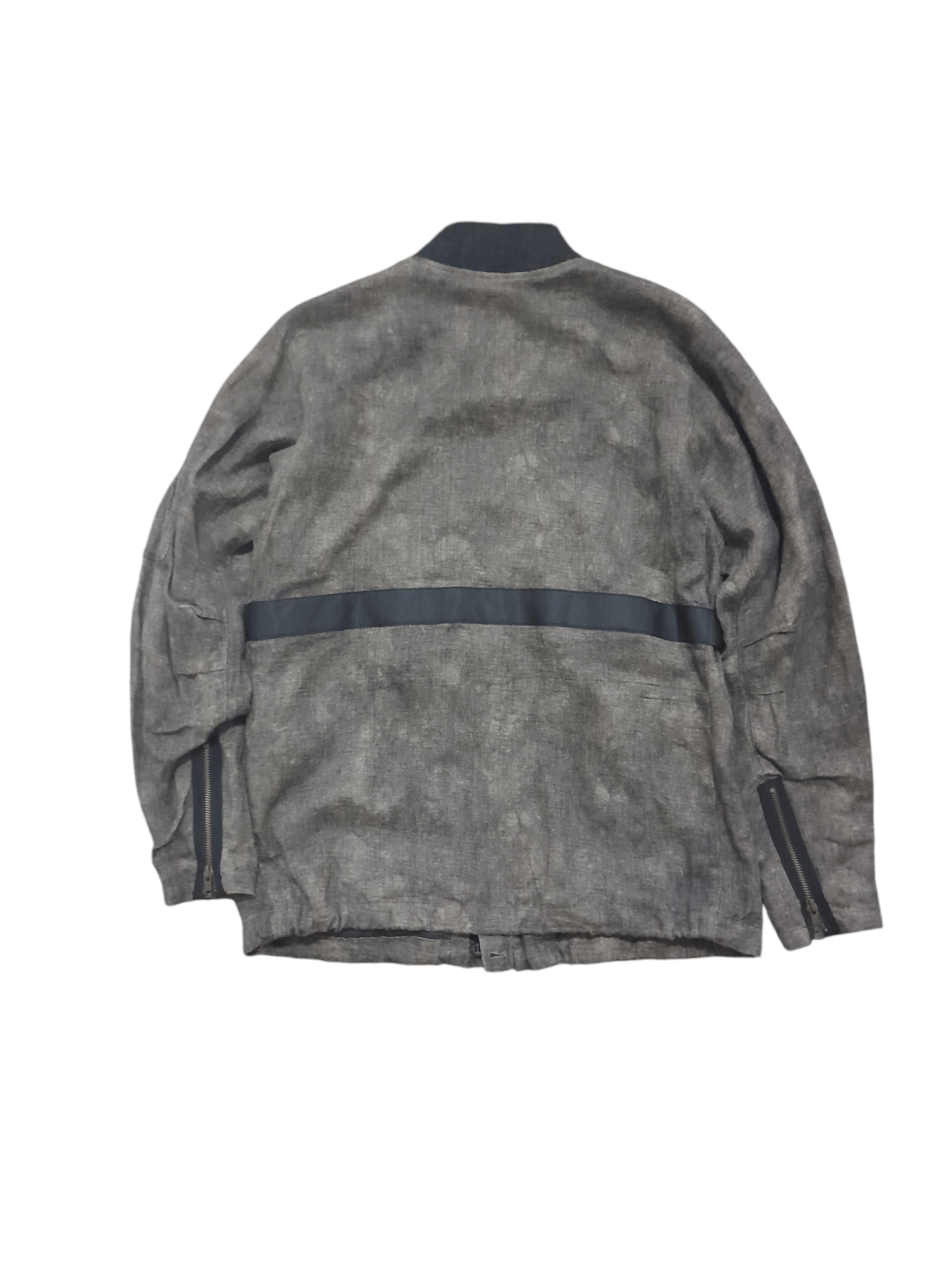 Fiberops Vintage fiberops linen bondage bomber jacket Size US L / EU 52-54 / 3 - 5 Thumbnail