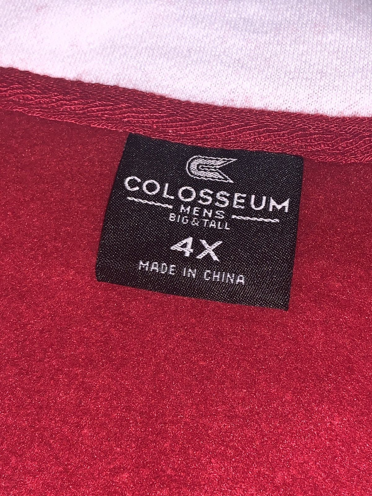Colosseum Athletics Mens - Colosseum Alabama Crimson Tide Big & Tall - Size 4XL Size US XXL / EU 58 / 5 - 5 Thumbnail