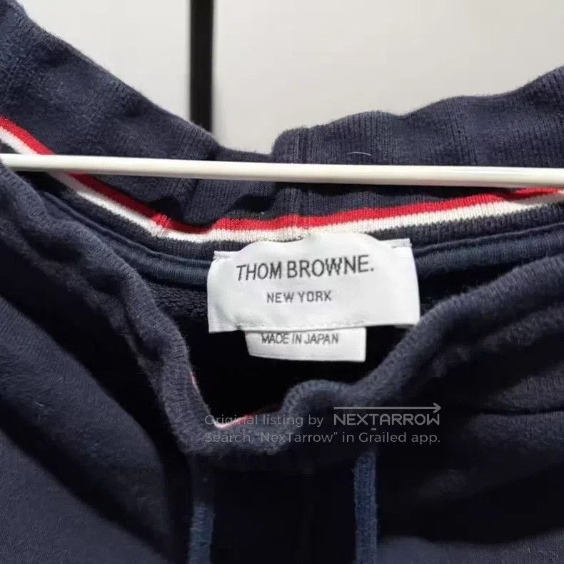 Thom Browne Thom Browne size 3 Navy blue knitted trousers Size US 31 - 3 Thumbnail
