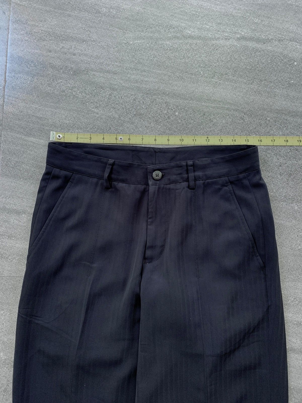 Armani Collezioni FREE TAX! Shadow Striped Trousers Size US 32 / EU 48 - 14 Thumbnail