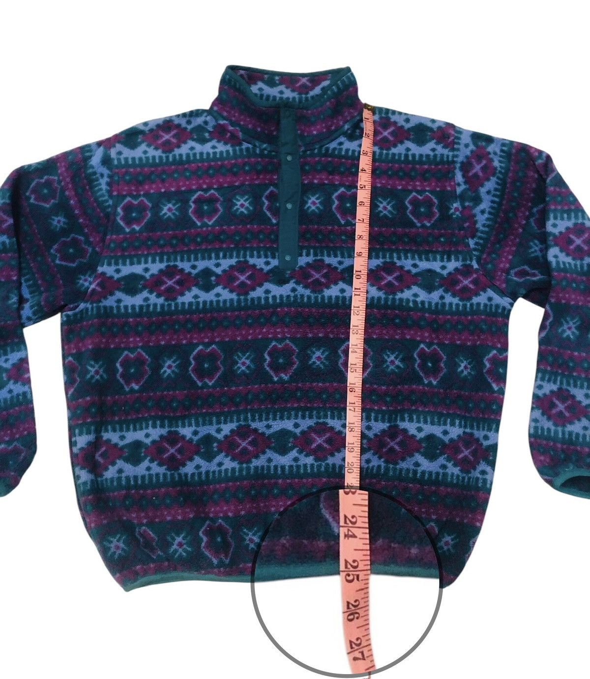 L.L. Bean × Vintage Rare colour Vintage L.L Bean Navajo fleece sweatshirt Size US XL / EU 56 / 4 - 9 Thumbnail