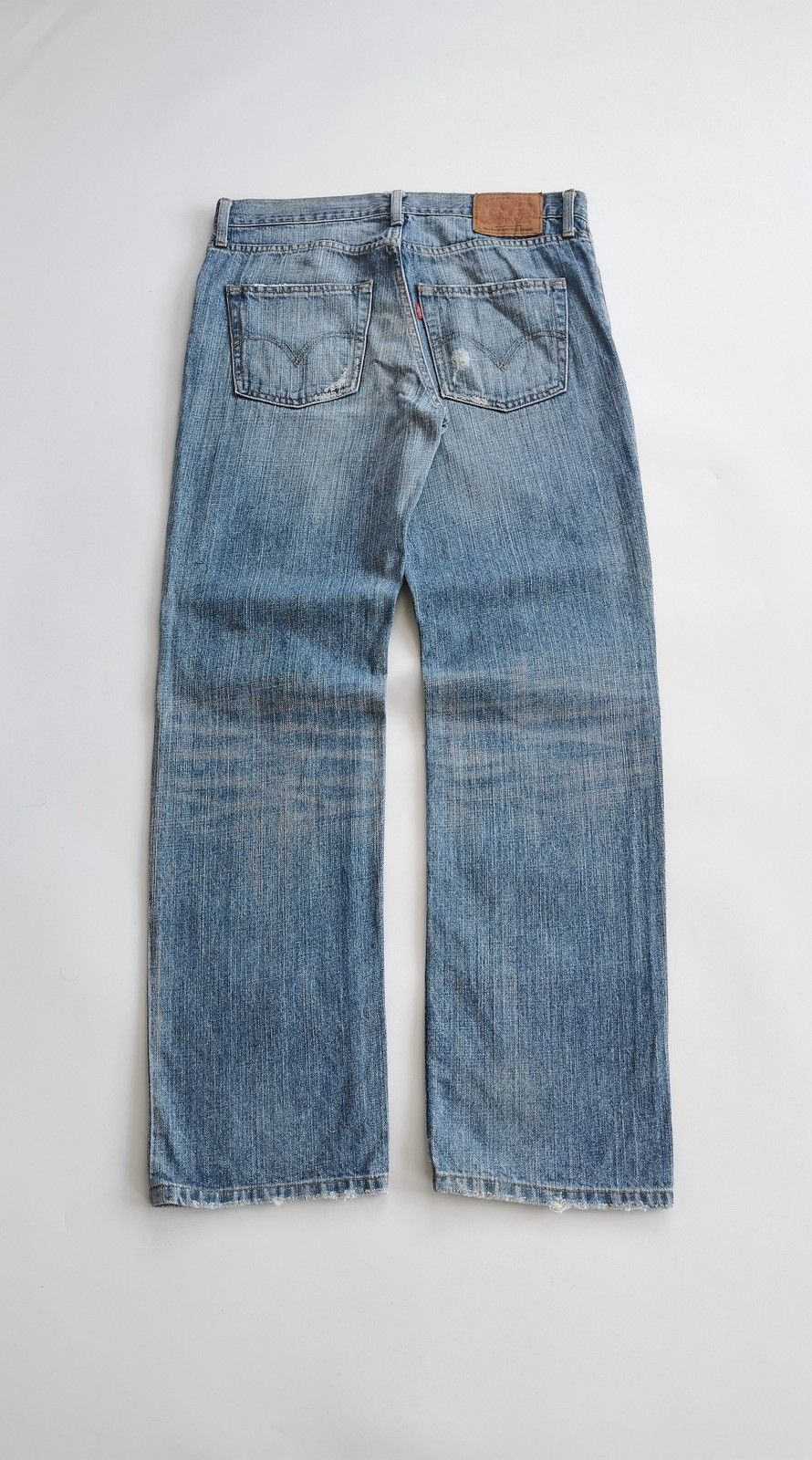 Levi's Vintage Levis Loos Fit Distressed Repair Jeans Size US 34 / EU 50 - 4 Thumbnail