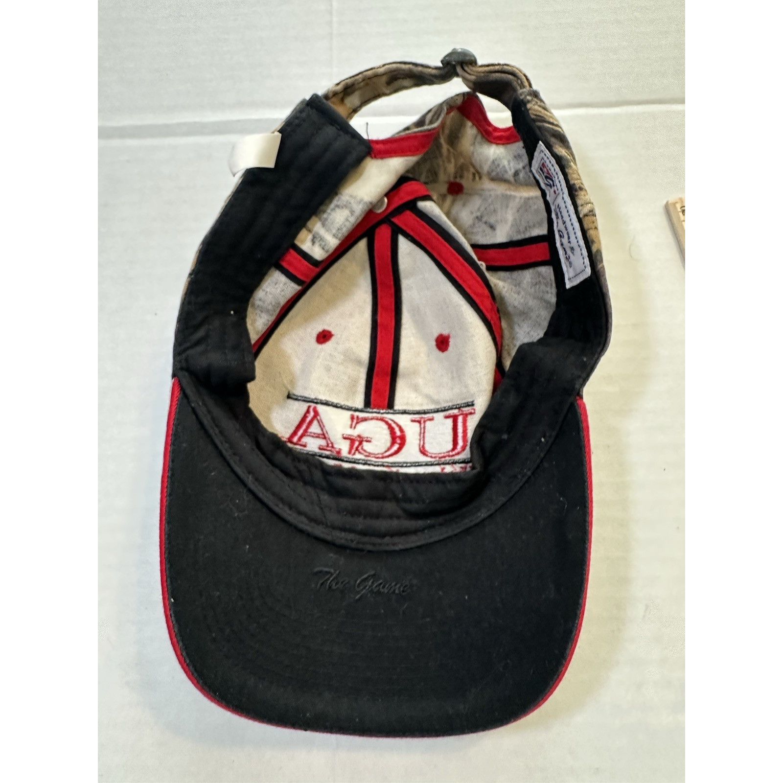 The Game The Game University Georgia Bulldogs Camo Hat/Cap SplitBar Size ONE SIZE - 12 Thumbnail