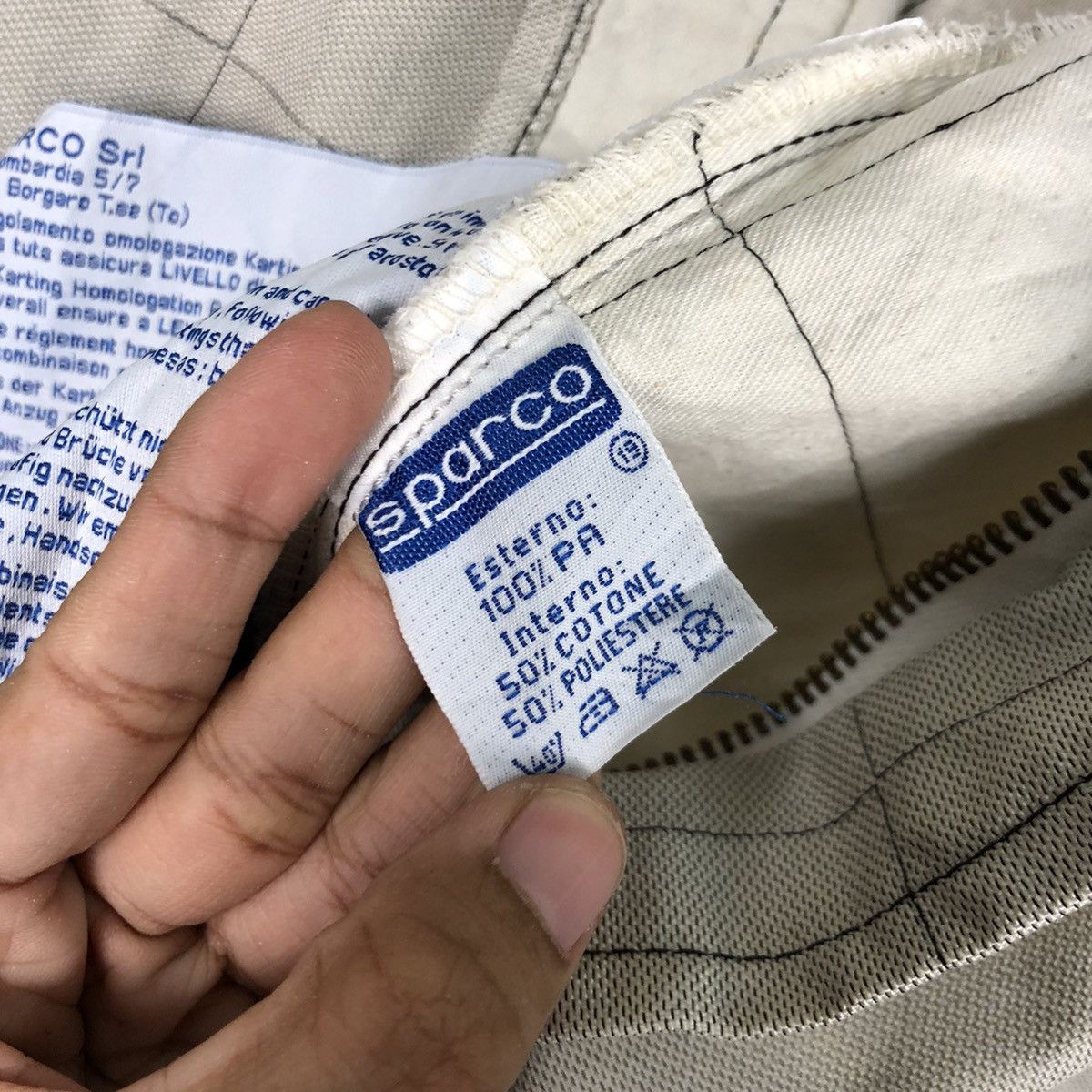 Vintage Vintage Sparco Championship Overall Coverall Size US 34 / EU 50 - 19 Thumbnail