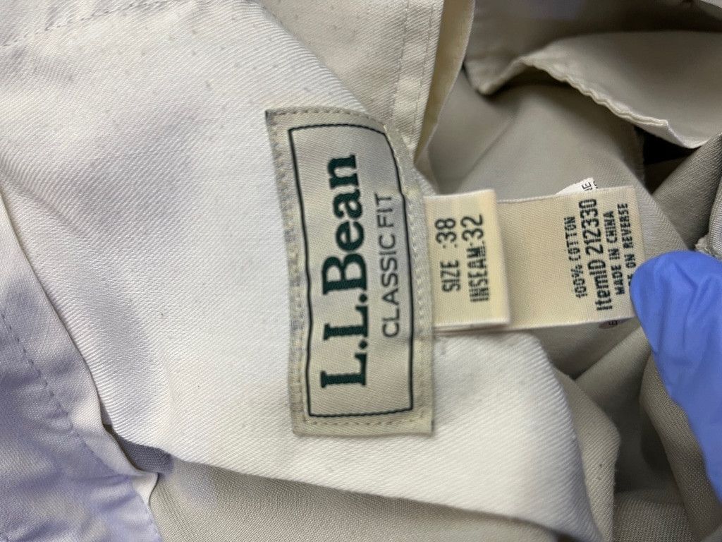 L.L. Bean Men's L.L.Bean Beige Classic Fit Pants Size 38 Size US 38 / EU 54 - 4 Thumbnail