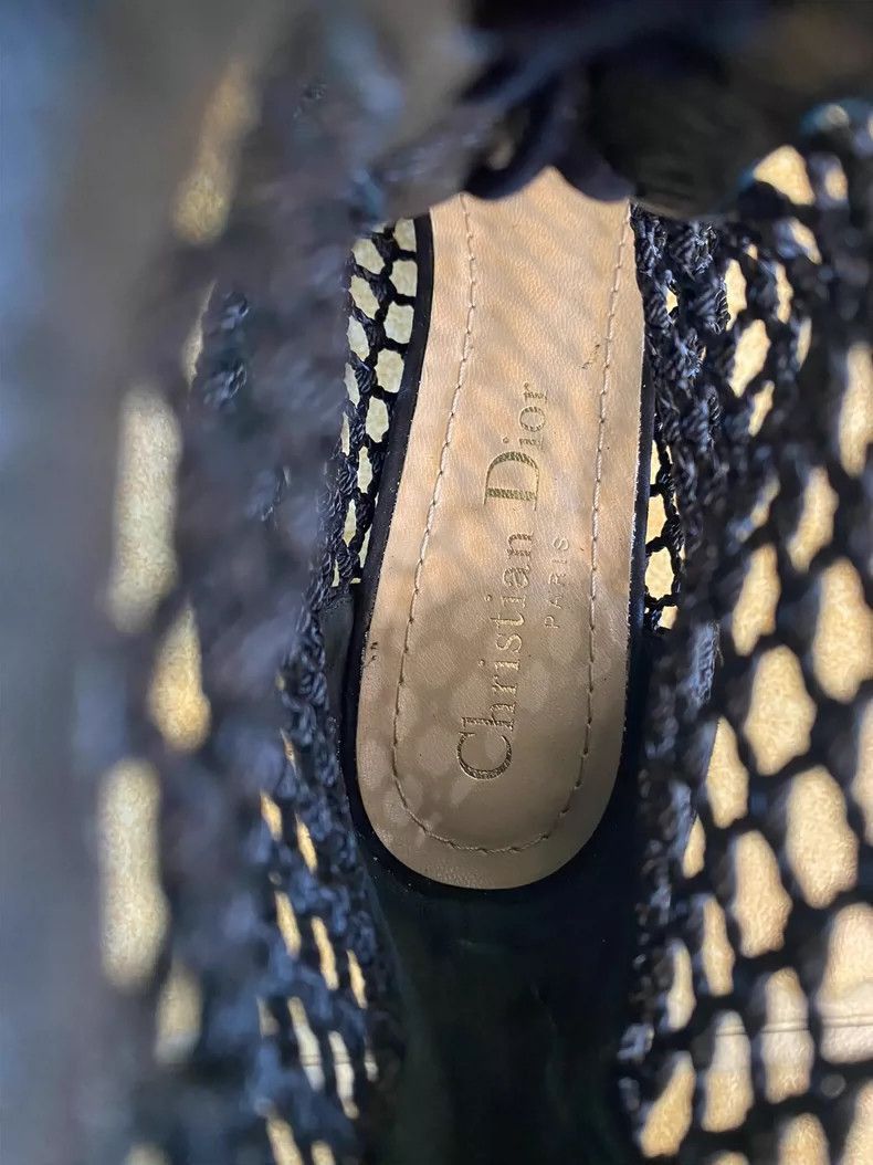 Dior Dior Black Mesh Cut-2505 Size US 10 / EU 43 - 6 Thumbnail