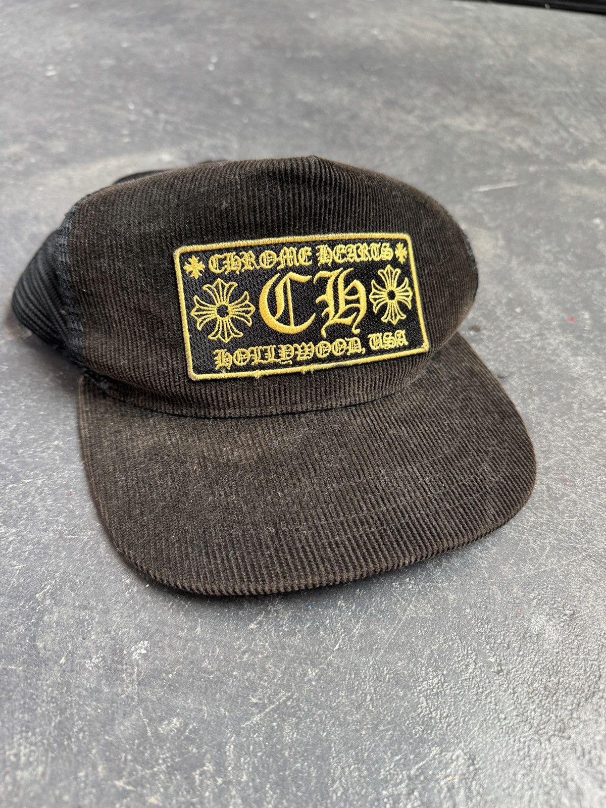 Chrome Hearts Chrome Hearts Suede Trucker Size ONE SIZE - 1 Thumbnail
