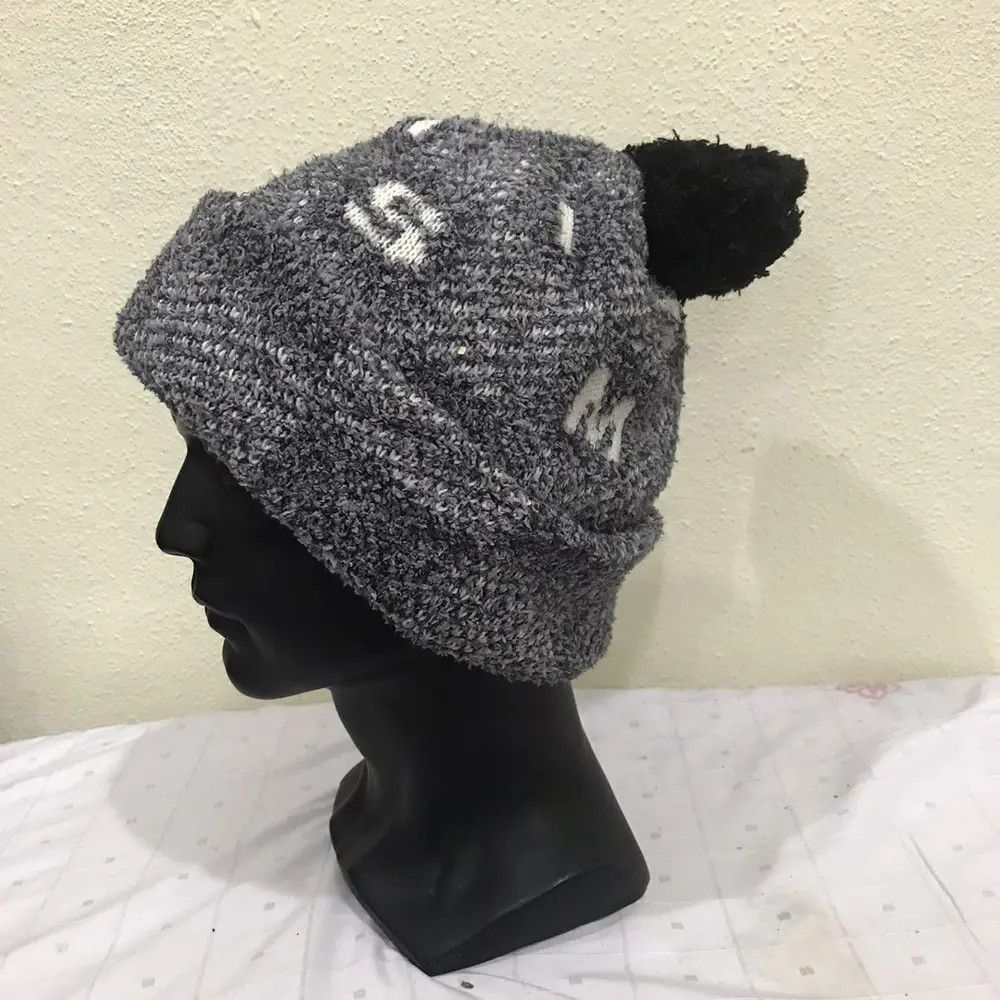 Japanese Brand Sims Skategang Bobble Beanie Hat Size ONE SIZE - 2 Thumbnail