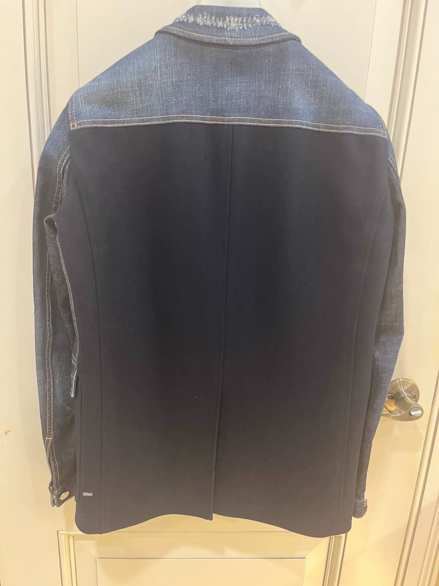 Dsquared2 Dsquared2 D2 Double-Breasted Denim Jacket Size US S / EU 44-46 / 1 - 5 Thumbnail