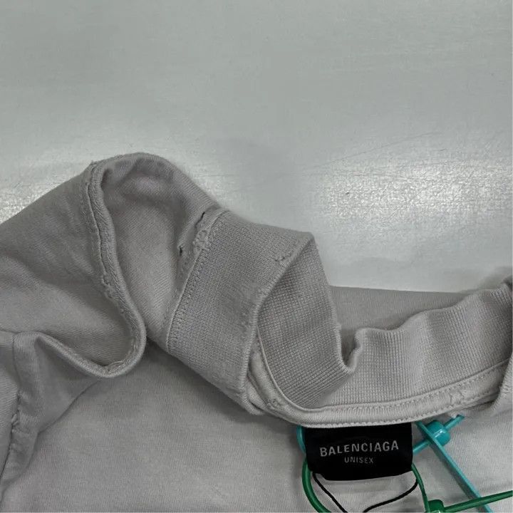 Balenciaga Balenciaga Balenciaga Unisex Short Sleeve TShirt with CD P Size US L / EU 52-54 / 3 - 2 Thumbnail