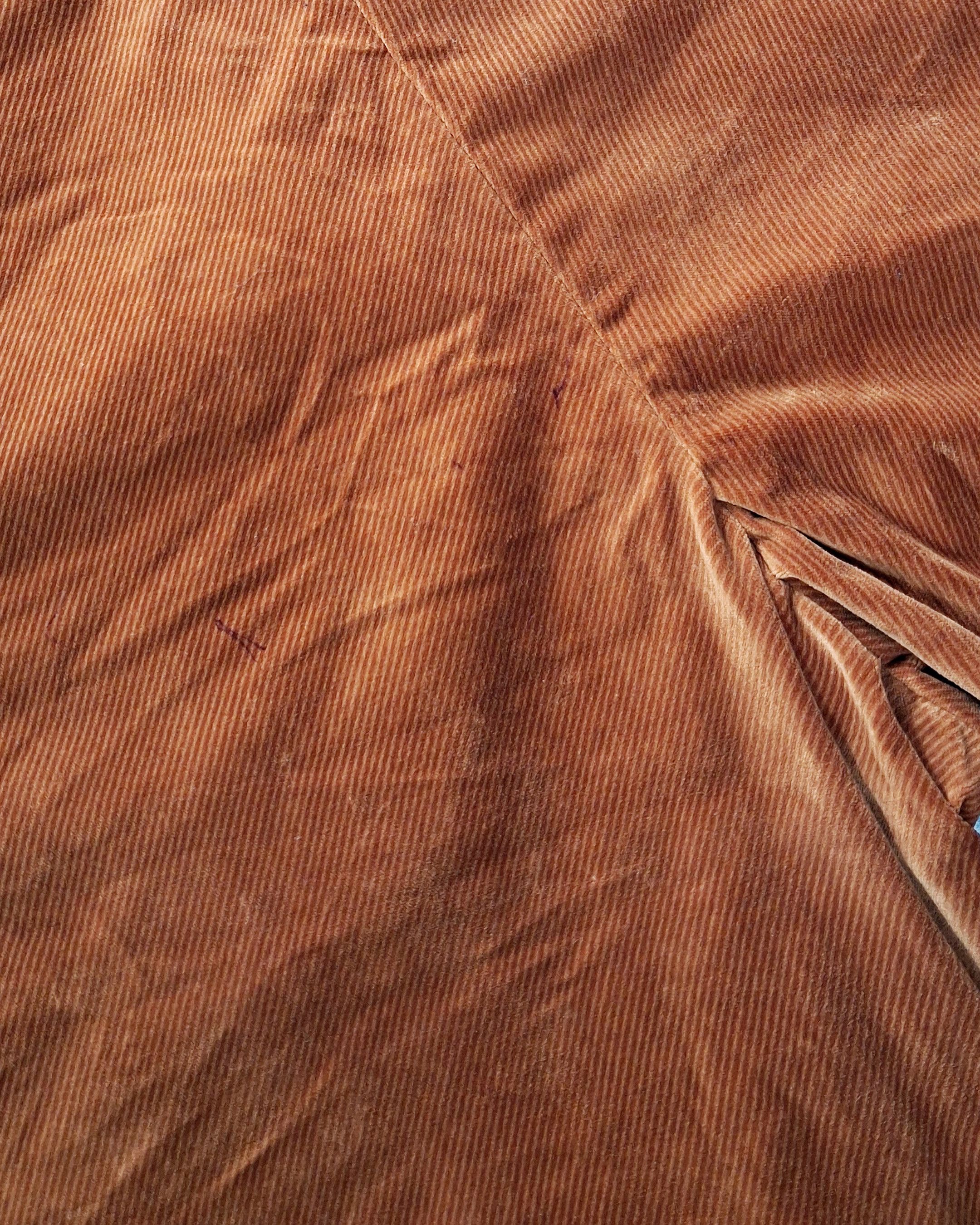 Ermenegildo Zegna ERMENEGILDO ZEGNA GOLDEN BROWN CORDUROY PANTS MADE IN ITALY Size US 37 - 14 Thumbnail