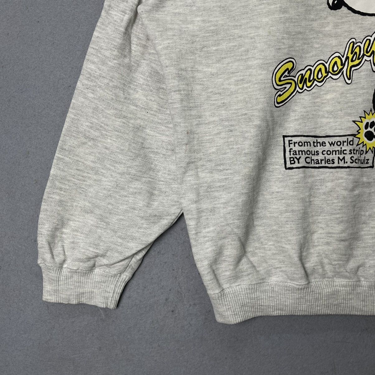 Peanuts Peanuts Snoopy Graphic Crewneck Sweatshirt – Grey (Size L) Size US L / EU 52-54 / 3 - 6 Thumbnail