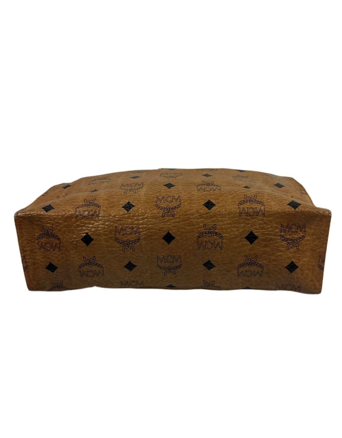 MCM MCM Cognac Leather Clutch Bag Size ONE SIZE - 4 Thumbnail