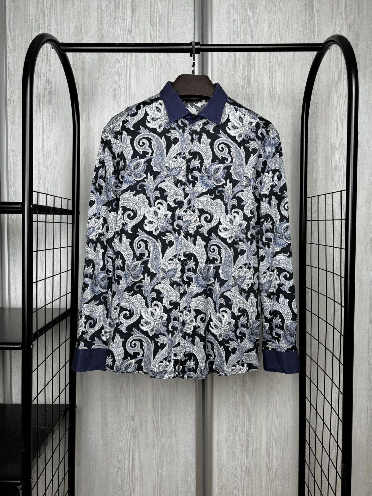 Etro ETRO paisley-print lightweight long sleeve shirt Size US L / EU 52-54 / 3 - 1 Thumbnail