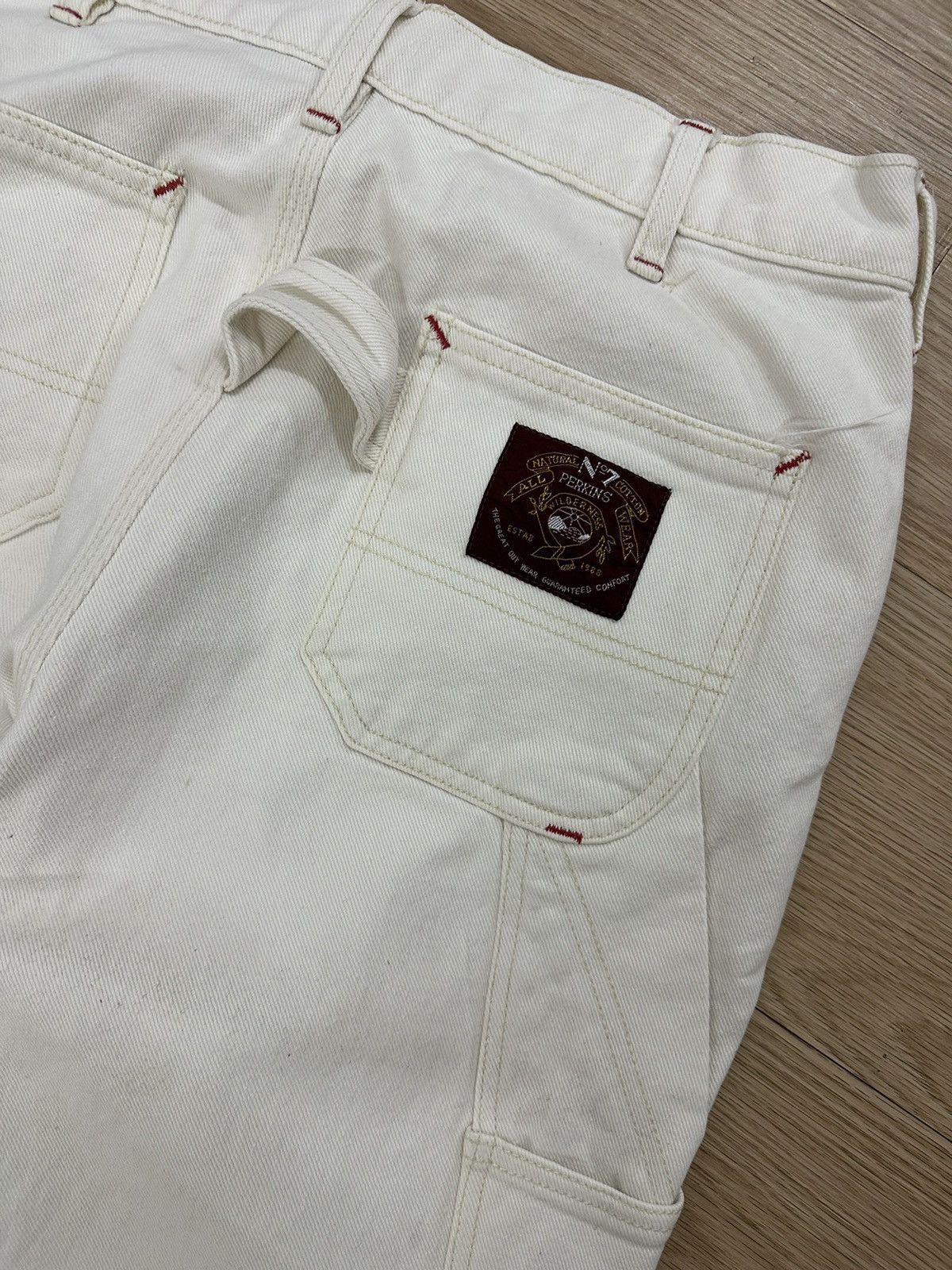 Beauty Beast × Vintage Vintage Hot Crew No 7 Perkins Double Knee Carpenter Pants Size US 29 - 11 Thumbnail