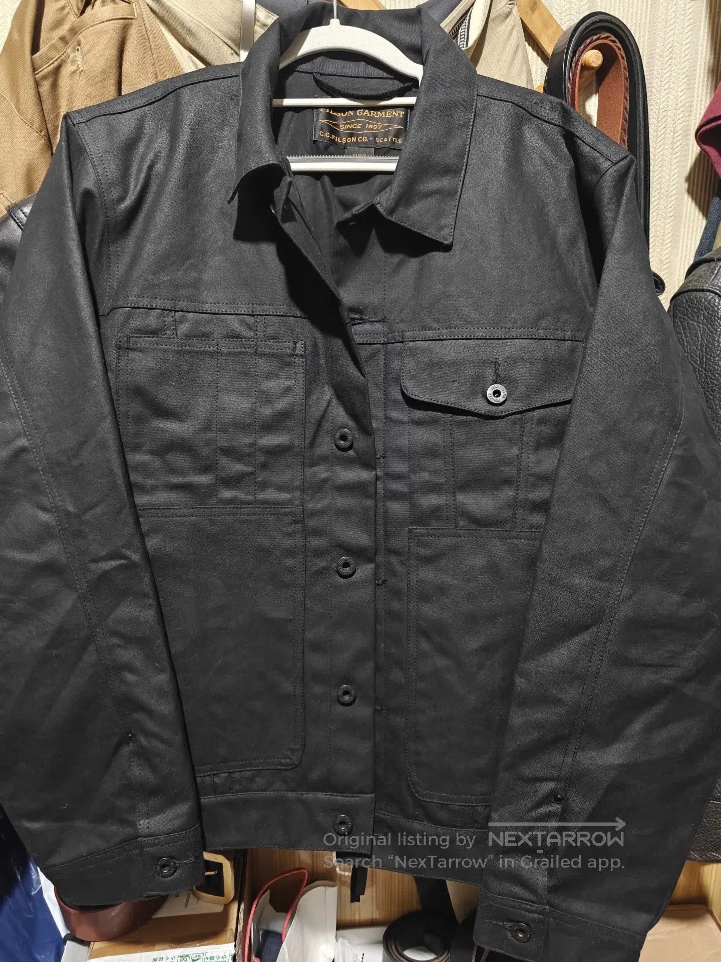 Filson Filson Cruiser Waxed Canvas Short Jacket. Size US L / EU 52-54 / 3 - 2 Thumbnail