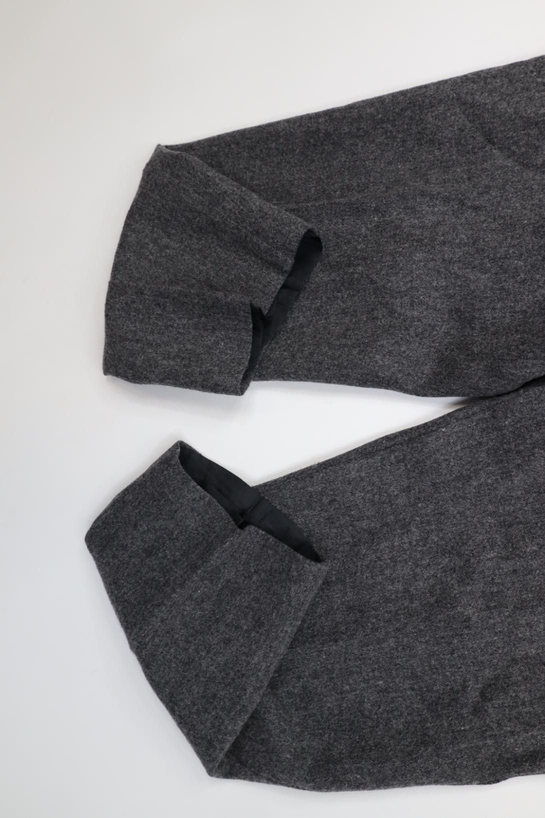 Vintage Vintage 90s Streetwear Wool Pants Businesscore Gray Size 32" / US 10 / IT 46 - 5 Thumbnail
