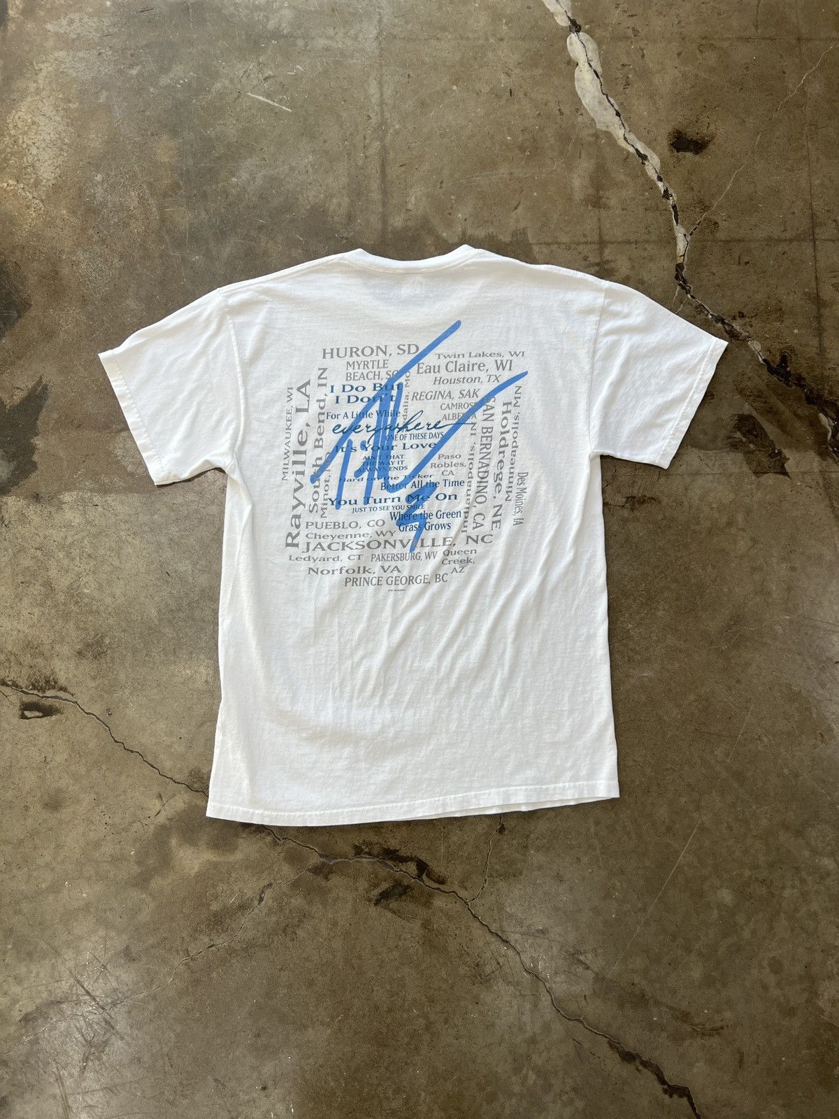Band Tees × Vintage Vintage Tim McGraw Everywhere Tee sz. Large Size US L / EU 52-54 / 3 - 5 Thumbnail