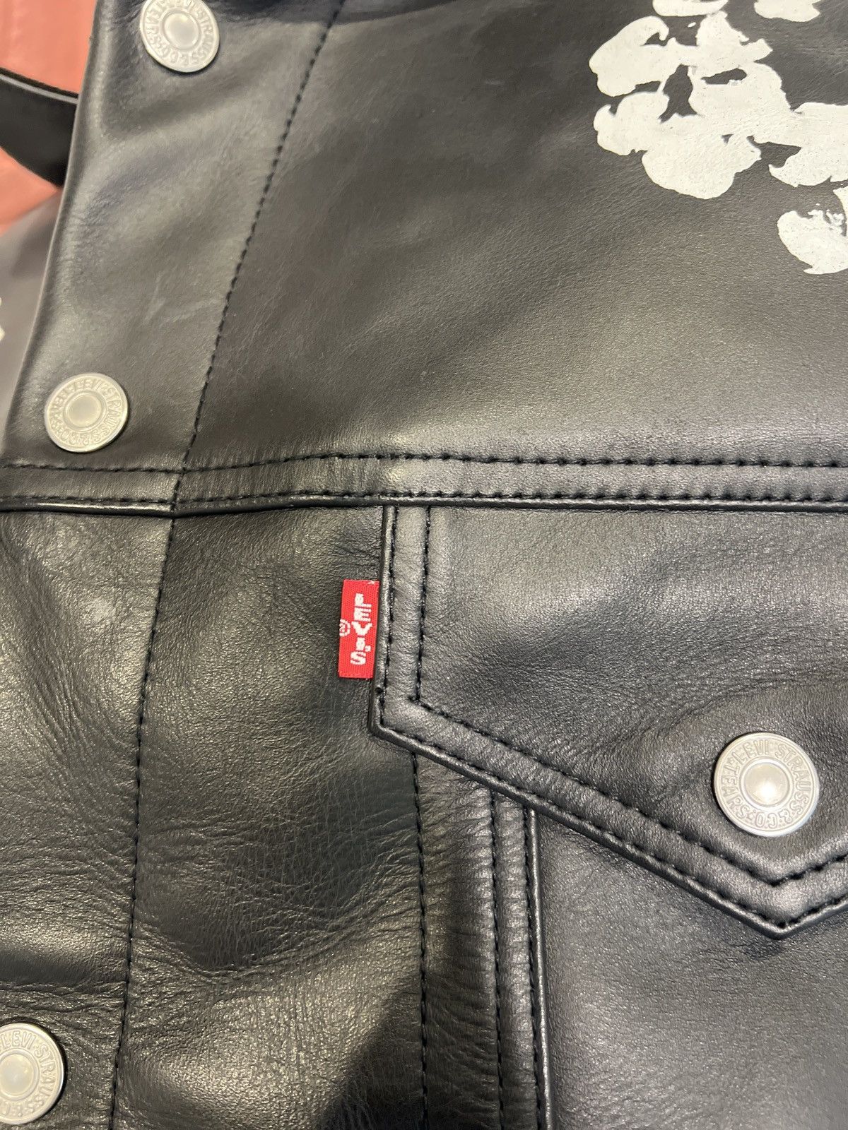 DENIM TEARS Denim Tears Leather Jacket XL Size US XL / EU 56 / 4 - 6 Thumbnail